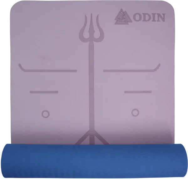 Odin Dual Pink/Blå TPE Yogamatta 0,6cm